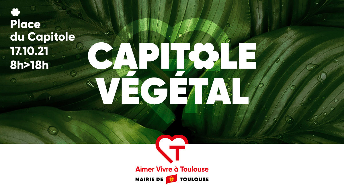 Dimanche 17 octobre à Toulouse : première édition de « Capitole Végétal »