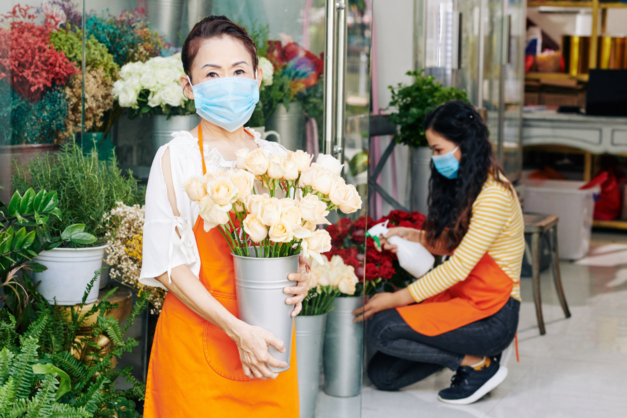 Récapitulatif salariés fleuristes et pass sanitaire