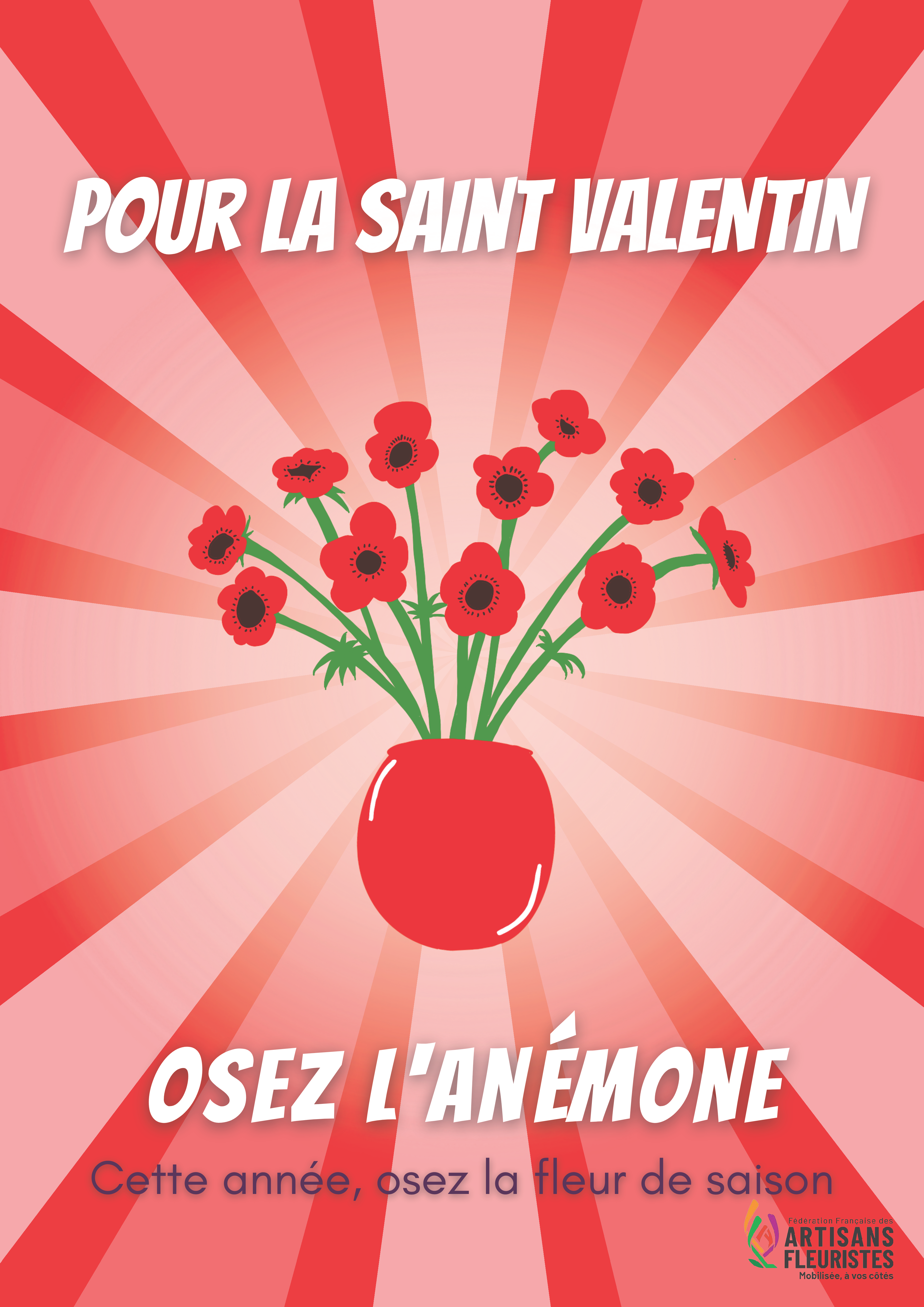 Saint Valentin 2022 : cette année, osez la fleur de saison !
