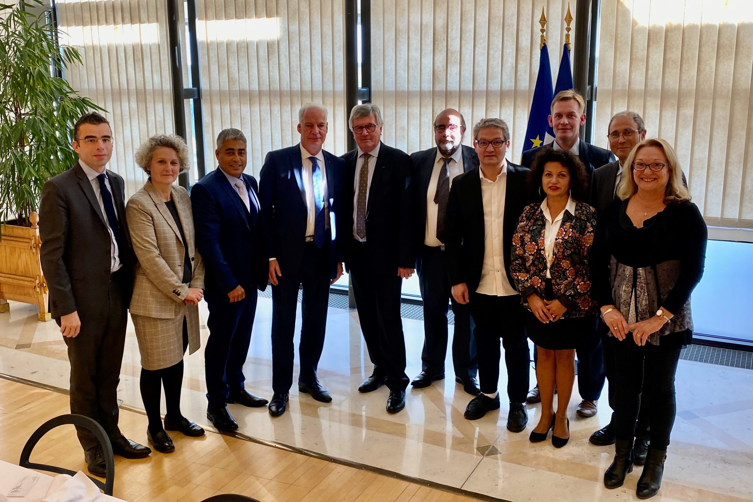 Farell Legendre invité par Alain Griset, ministre délégué aux petites et moyennes entreprises